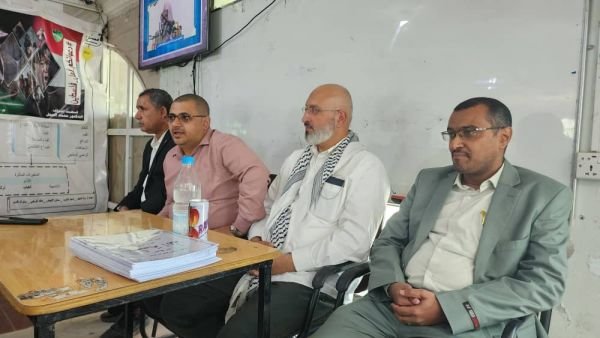 ندوة في جامعة الجزيرة للدكتور/ الفلسطيني عبدالله البحيصي حول طوفان الأقصى وموقف اليمن المساند لغزة.